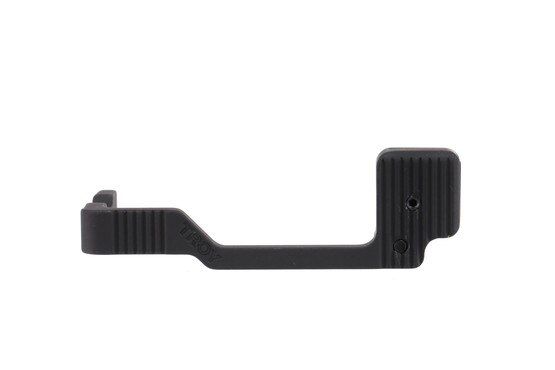 Troy AR-15 Ambidextrous Bolt Release has a matte black finish